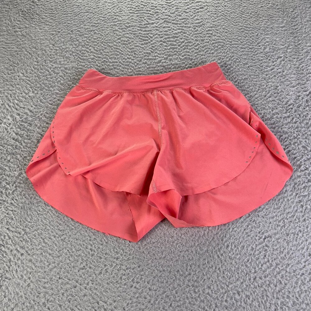 Lululemon Find Your Pace High Rise Lined Short Womens 2 Pink Active Athleisure